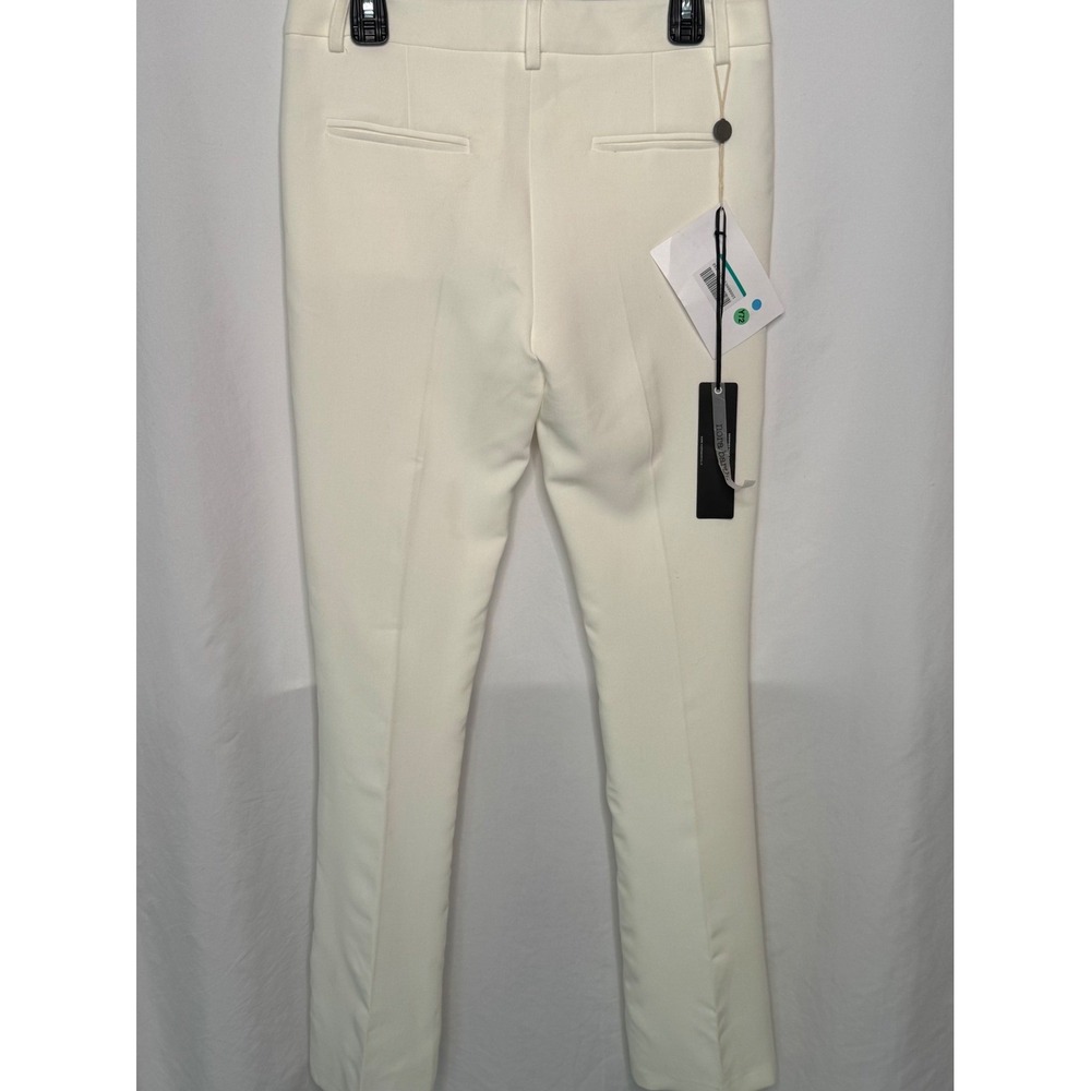 NWT Nora Barth tailored trousers, Made in Italy. Size IT 42, US 6 Cream - Picture 3 of 7